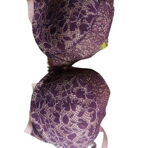 Purple Lace Bra